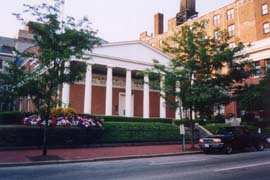 [photo, Davidge Hall, School of Medicine, University of Maryland, Baltimore, Maryland]