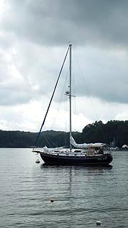 [photo, Sailboat, Little Round Bay, Crownsville, Maryland]