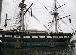 [photo, USS Constellation, Inner Harbor, Baltimore, Maryland]