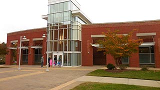 [photo, Wellness and Aquatics Center (Building D), Leonardtown Campus, College of Southern Maryland, Hollywood Road, Leonardtown, Maryland]