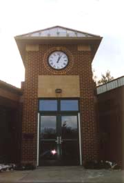 [photo, Town Office entrance, 4301 Willow Lane, Chevy Chase, Maryland]